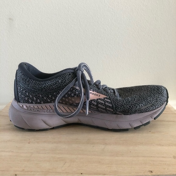 Brooks Adrenaline GTS 21 Lavender Purple Knit Running Athletic Shoes 6.5 - Picture 8 of 10